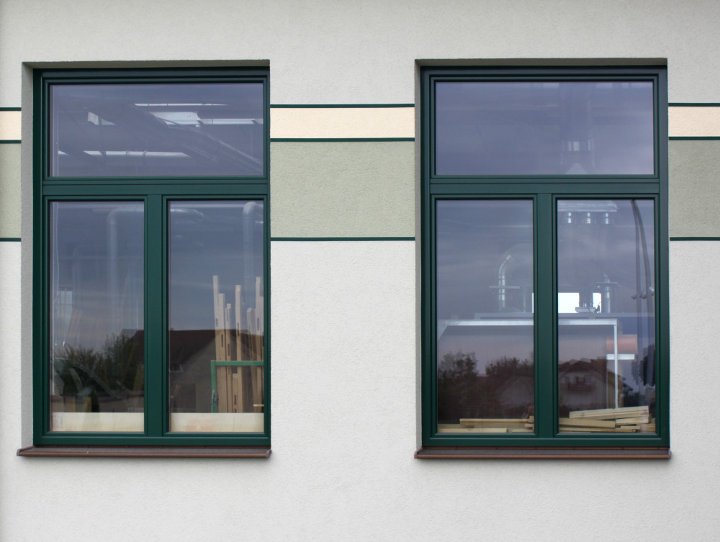 Aluminium-Holz-Fenster