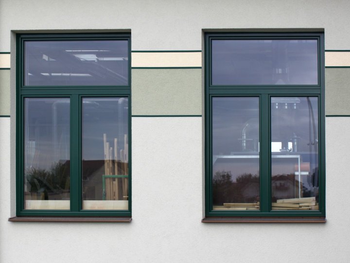 Wooden-aluminum windows