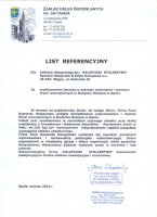 Referencje Zakład Usług Budowlanych inż. Jan Dudzik